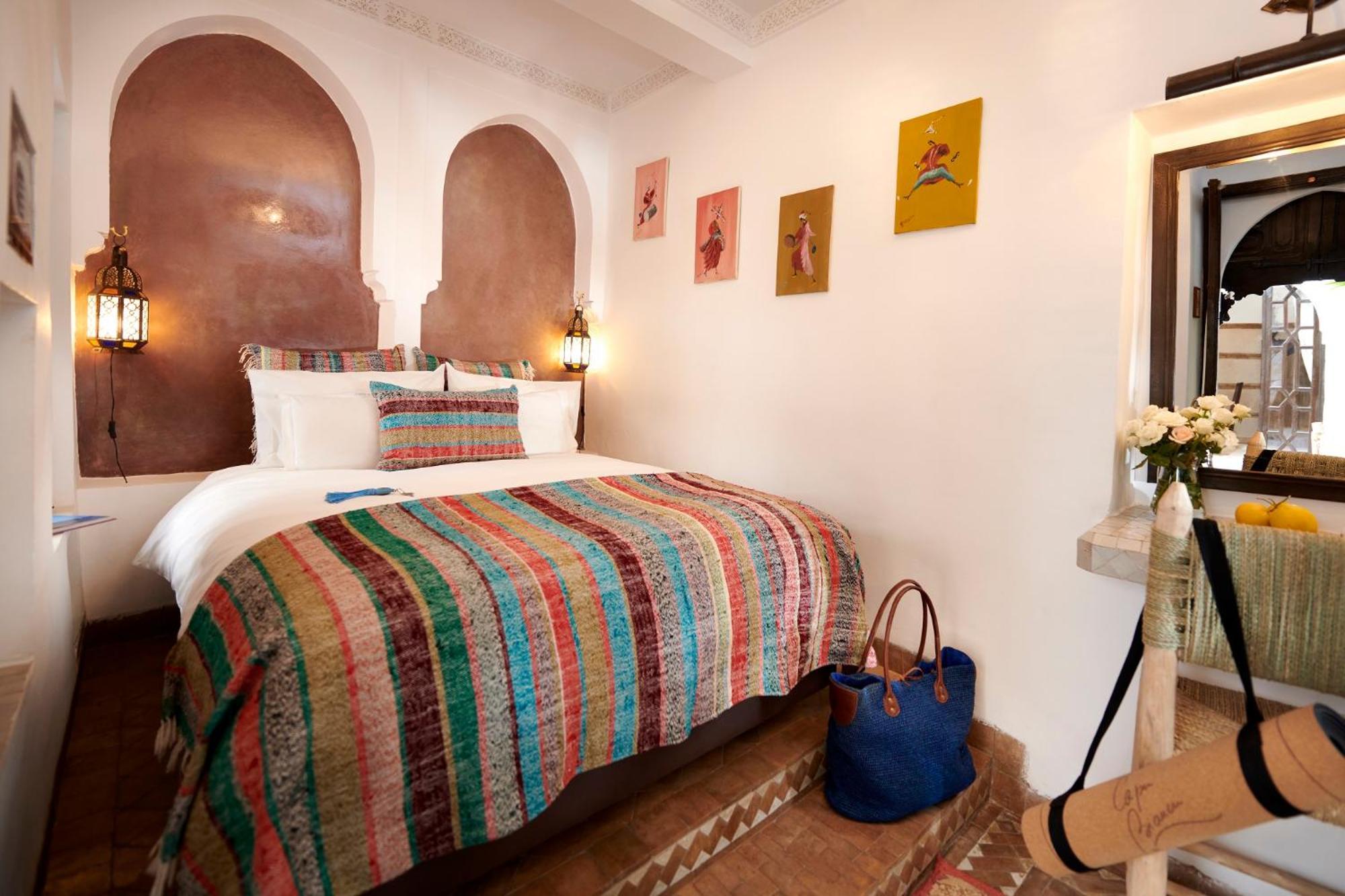 Riad Dar Amanza En Exclusivite Avec 4 Chambres Au Coeur De La Medina Marrakesh Eksteriør billede